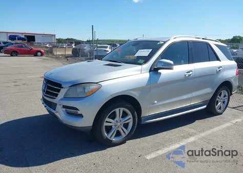 2012 Mercedes-Benz Ml 350 4Matic из США, поврежденный, VIN 4JGDA5HB0CA001046